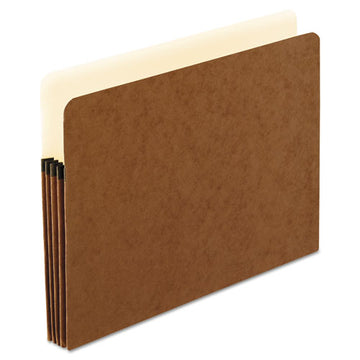 Pendaflex® Smart Shield File Pocket, 3.5" Expansion, Letter Size, Red Fiber, 10-box freeshipping - TVN Wholesale